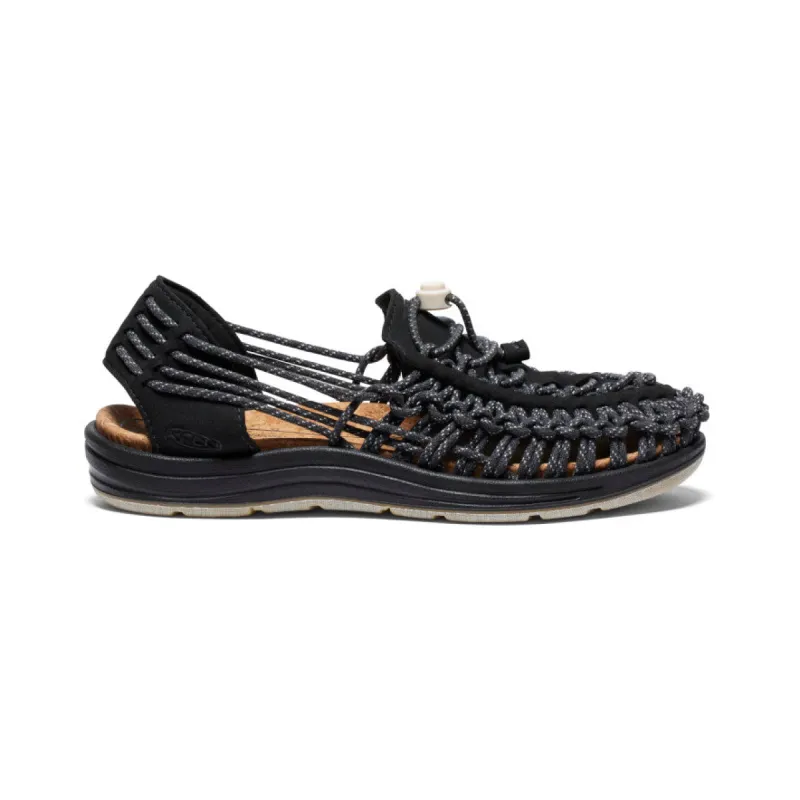 Women's UNEEK II Harvest Sandal  |  Black/Black sold by Keen