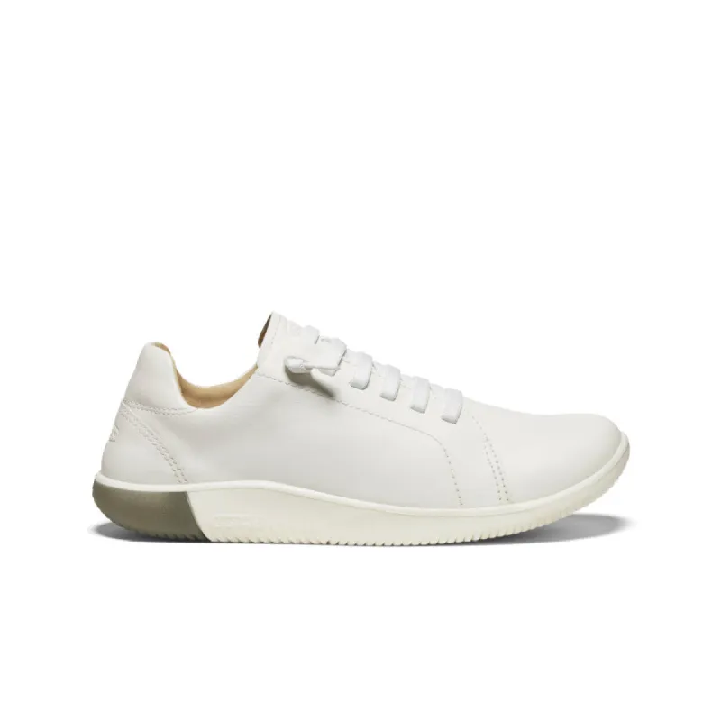 Men's KNX Leather Sneaker  |  Star White/Star White sold by Keen