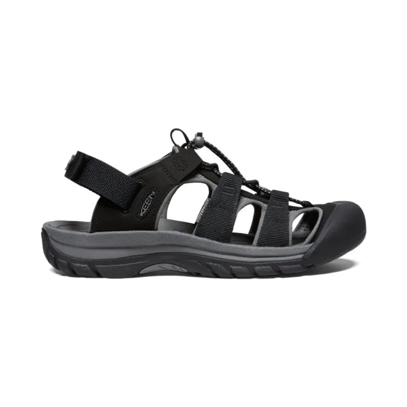 Men's Rapids H2 Sandal  |  Black/Steel Grey sold by Keen