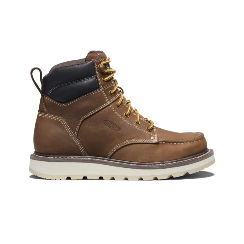 Men's Cincinnati 6" Boot (Soft Toe)  |  Belgian/Sandshell sold by Keen