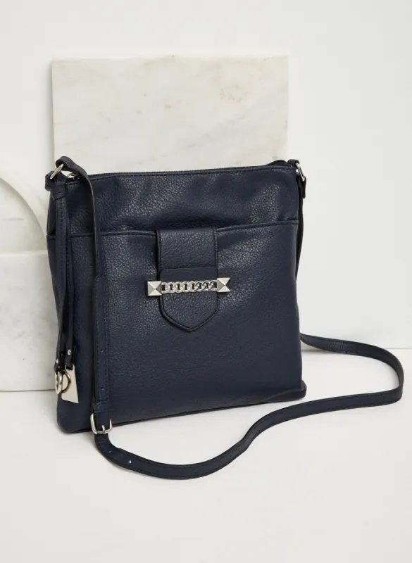 Vegan Leather Crossbody Bag sold by Laura