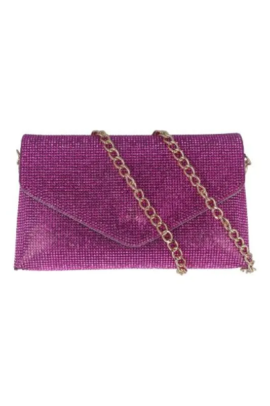 Bolsa Sobre Cadena Brillos sold by Shasa