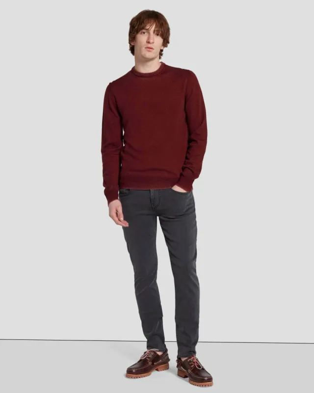 Luxe Performance Slimmy Tapered in Airy sold by 7 For All Mankind