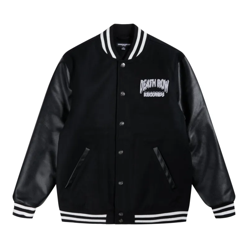 Chair Logo Varsity Jacket sold by Crooks & Castles