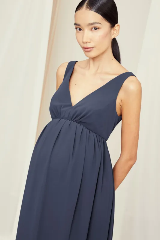 Fletcher - Maternity Dress - Slate sold by Amsale