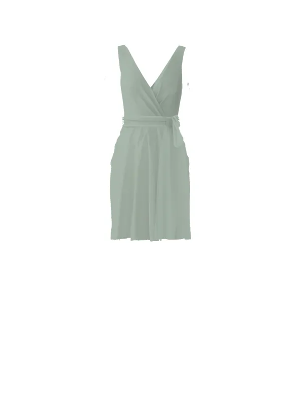 Bodice(Ava), Skirt(Carla),Belt(Sash), sage sold by Amsale
