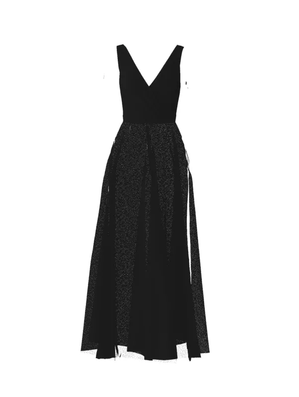 Bodice(Ava), Skirt(Cerisa), black sold by Amsale