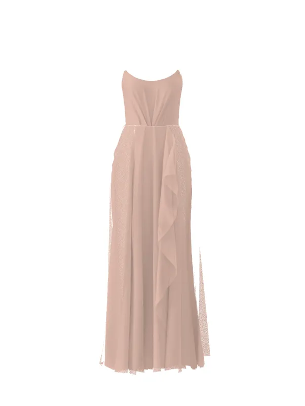 Bodice(Campbell), Skirt(Jaycie), blush sold by Amsale