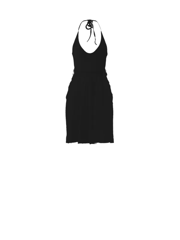 Bodice(Daryn), Skirt(Carla),Belt(Sash), black sold by Amsale