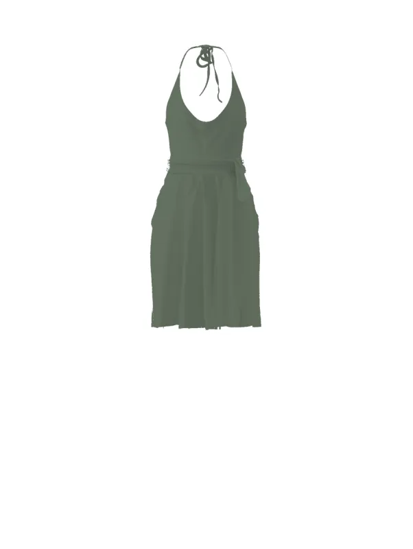 Bodice(Daryn), Skirt(Carla),Belt(Sash), olive sold by Amsale