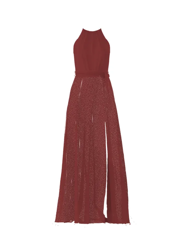 Bodice(Kyra), Skirt(Arabella),Belt(Sash), cayenne sold by Amsale
