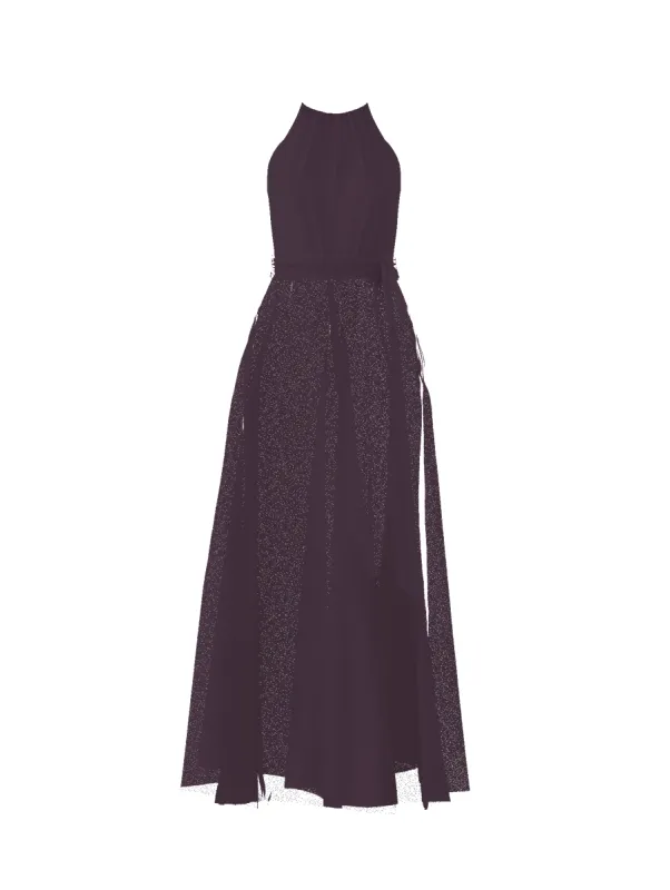 Bodice(Kyra), Skirt(Cerisa),Belt(Sash), plum sold by Amsale