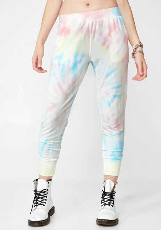 Femme Scout Tie Dye Joggers sold by Dolls Kill