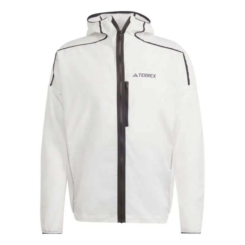 adidas Terrex Agravic Windweave Trail Running Windbreaker Jacket 'White' HT9389 sold by KicksCrew