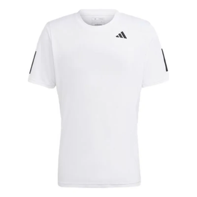 adidas Club 3-Stripes Tennis T-Shirt 'White' IS2297 sold by KicksCrew
