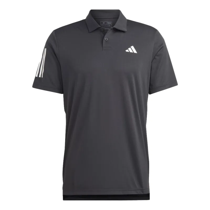 adidas Club 3-Stripes Tennis Polo Shirt 'Black' HS3269 sold by KicksCrew