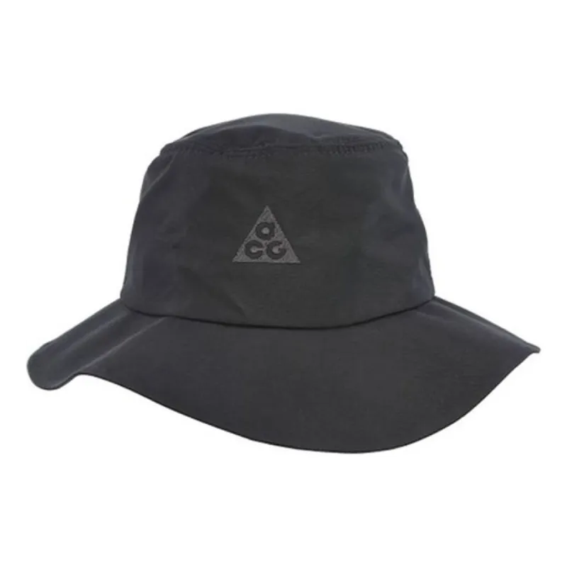 Nike ACG Logo Bucket Hat 'Black' DC9088-010 sold by KicksCrew