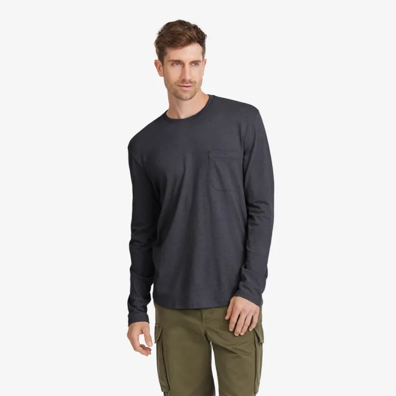 Men's Soft Merino Long Sleeve Tee - Natural White sold by allbirds