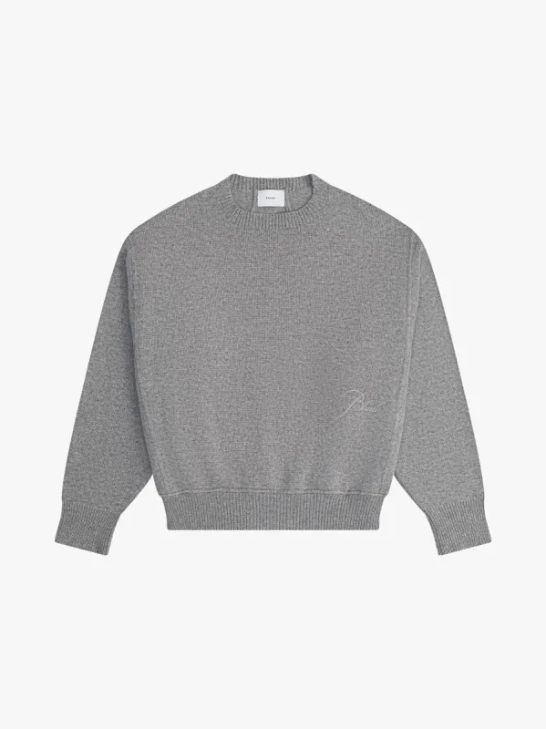 RHUDE CASHMERE KNIT CORE CREWNECK sold by Rhude