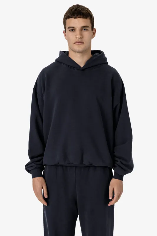 PLU09GD - 16oz. Garment Dye Plush Fleece Hooded Pullover Sweatshirt sold by los angeles apparel