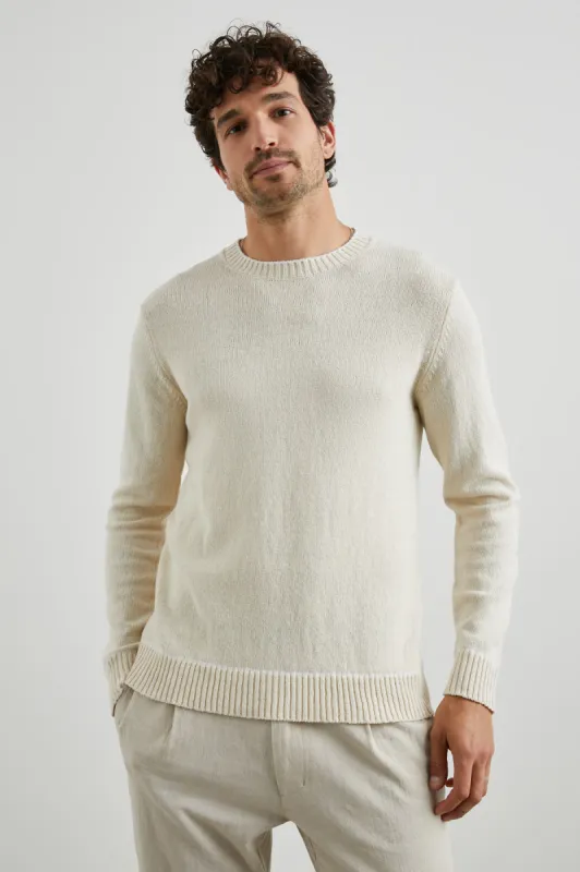 VES SWEATER - BUTTERCREAM sold by Rails