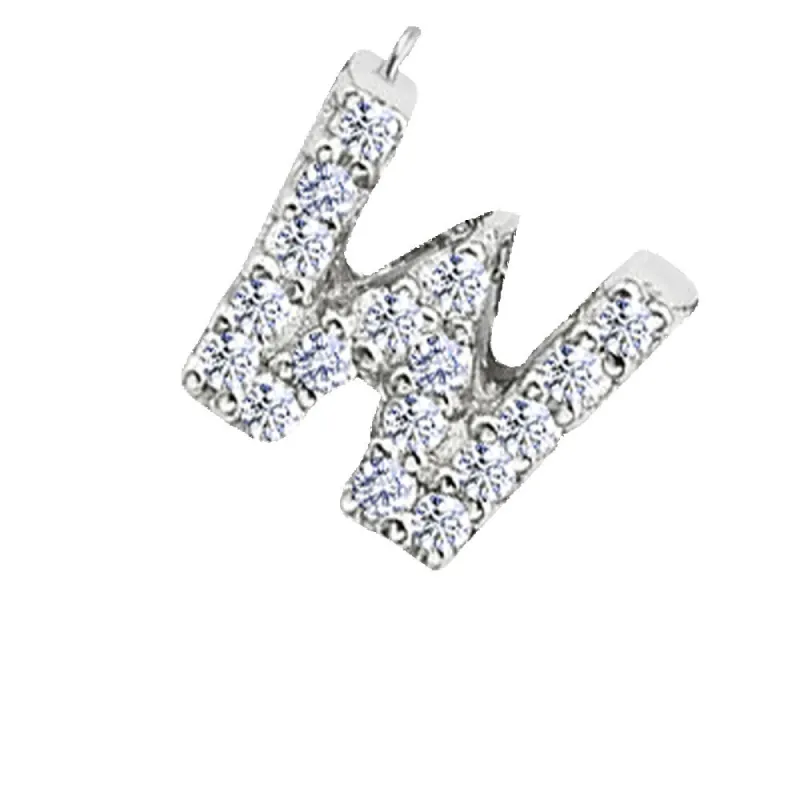 Small Initial Diamond W sold by Meira T