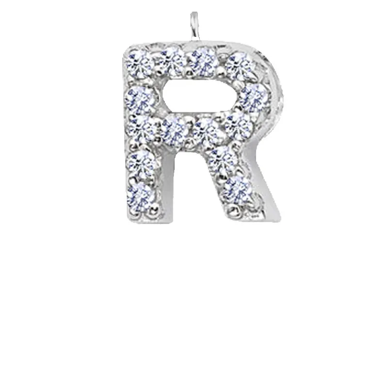 Small Initial Diamond R sold by Meira T