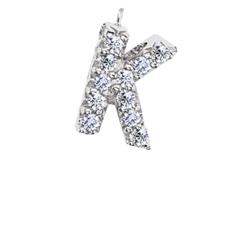 Small Initial Diamond K sold by Meira T
