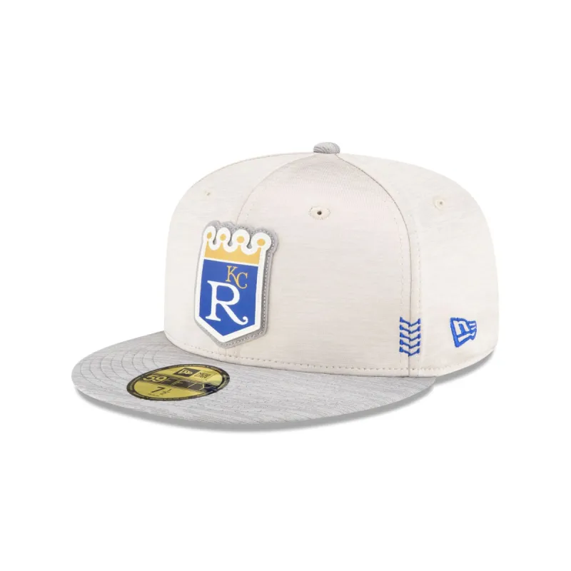 Kansas City Royals 2024 Clubhouse Stone 59FIFTY Fitted Hat sold by New Era