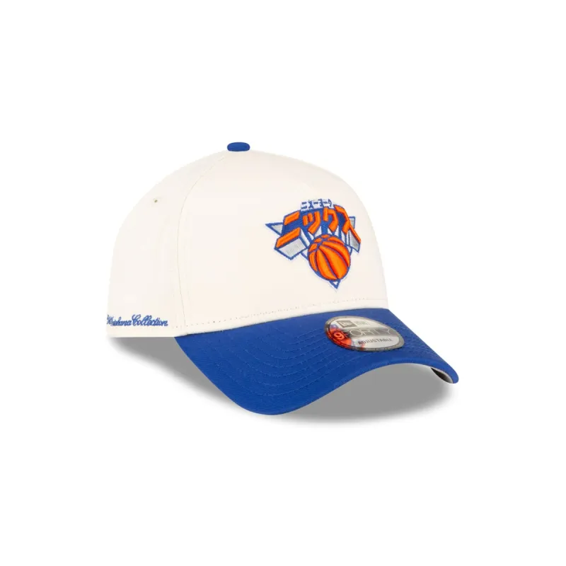 Hyperfly Katakana X New York Knicks 9FORTY A-Frame Snapback Hat sold by New Era