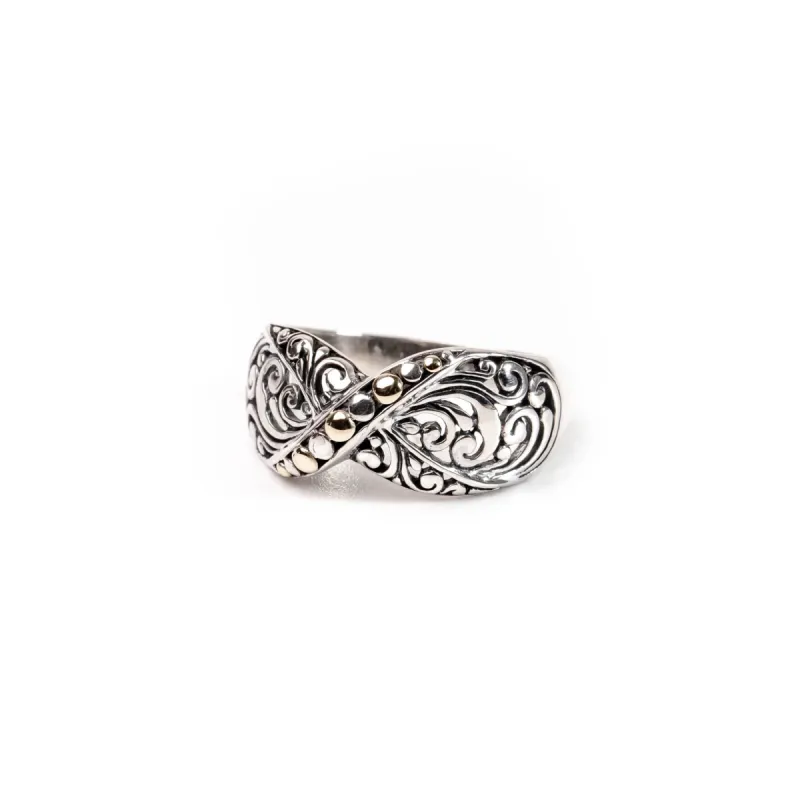 Ring Two Tone sold by Love Anchor