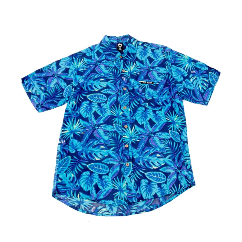 Mans Shirt Tropical 313 Blue sold by Love Anchor