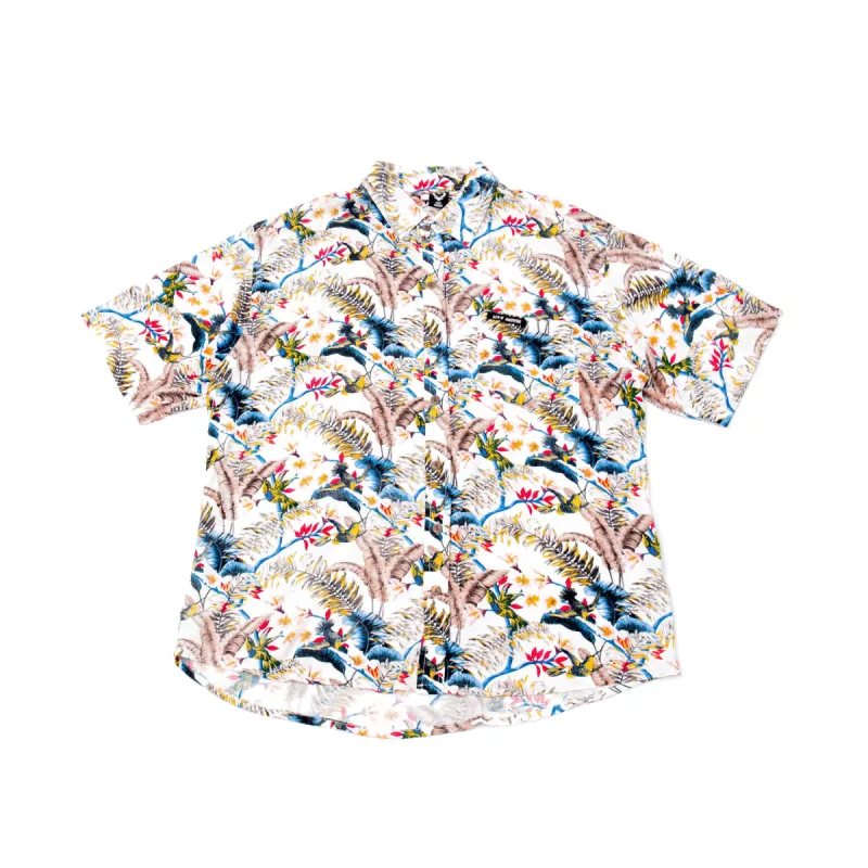 Mans Shirt Tropical 214 White sold by Love Anchor