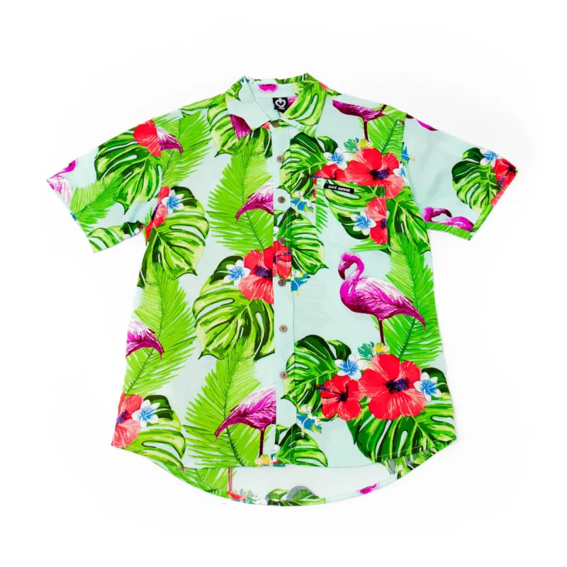 Mans Shirt Tropical 205 Blue sold by Love Anchor
