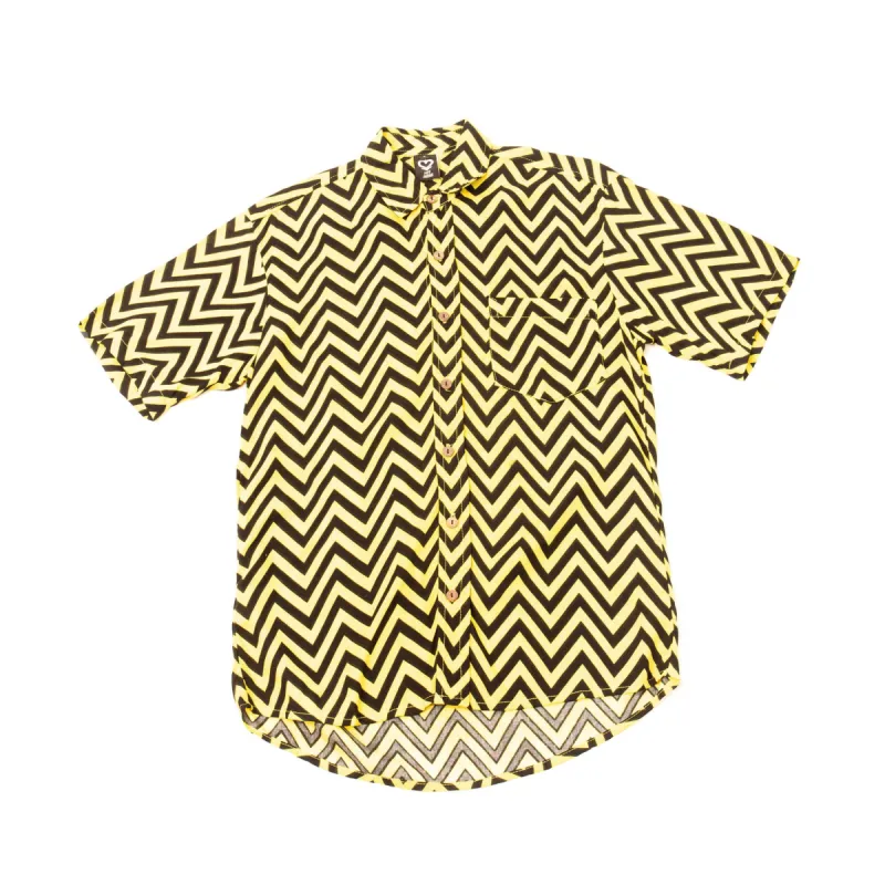 Mans Shirt Tropical 186 Yellow sold by Love Anchor