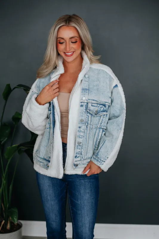 Lennyn Denim Jacket sold by Wild Oak Boutique