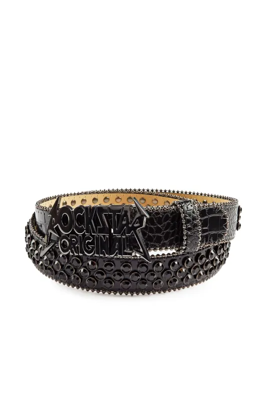 Blaze Rockstar Black Logo Belt sold by Rockstar Original