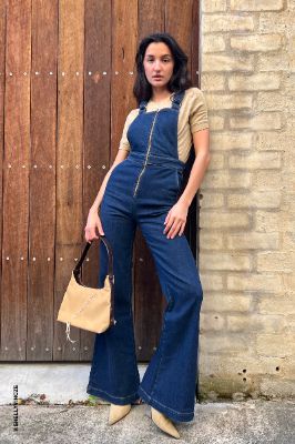 Eastcoast Flare Overall - Alina Organic sold by Rolla’s Jeans