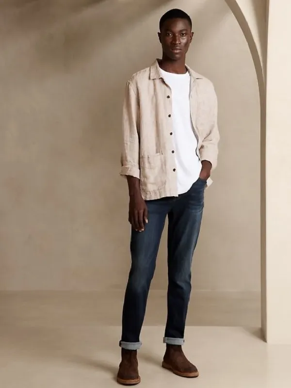 Slim LUXE Traveler Jean sold by Banana Republic