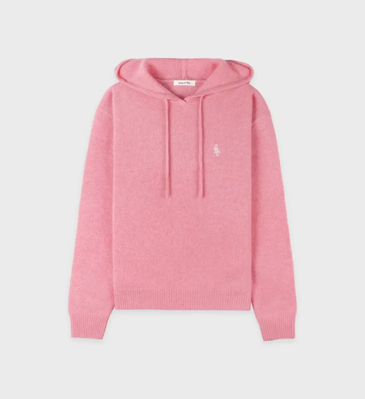 SRC Cashmere Hoodie - Pink sold by Sporty and Rich