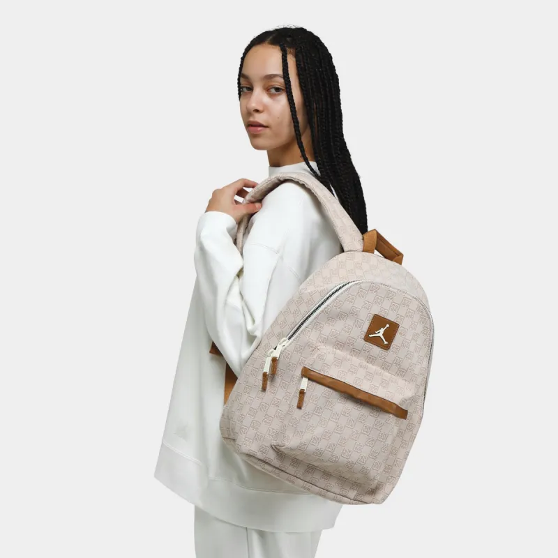 Jordan Monogram Backpack / Coconut Milk sold by JD Sports