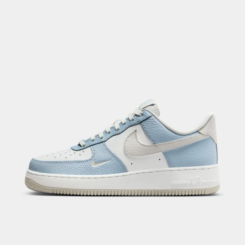 Nike Women's Air Force 1 '07 Light Armory Blue - Light Bone sold by JD Sports