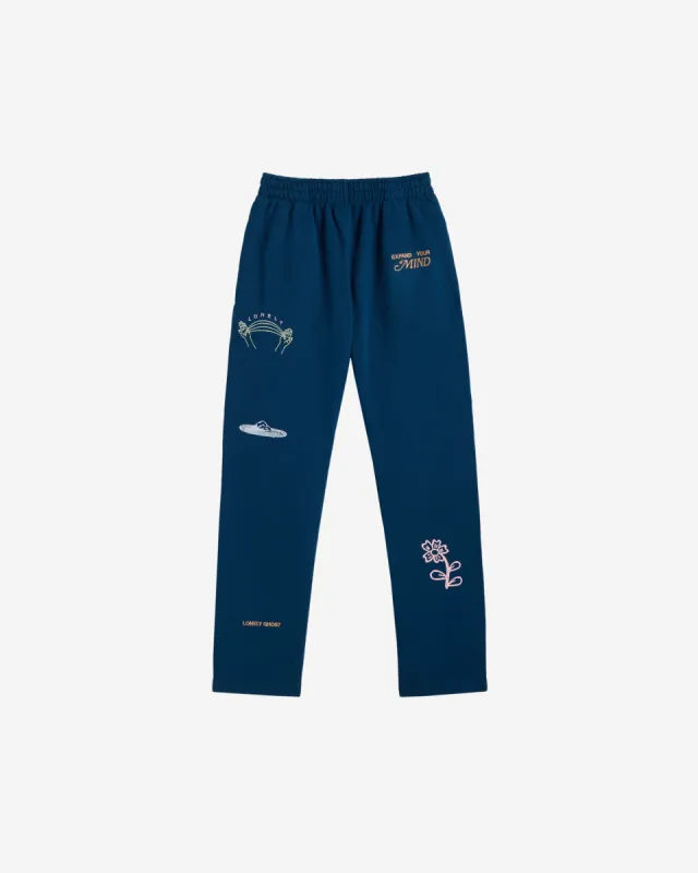 Be Where Your Feet Are Heavyweight Straight Leg Sweatpants sold by Lonely Ghost