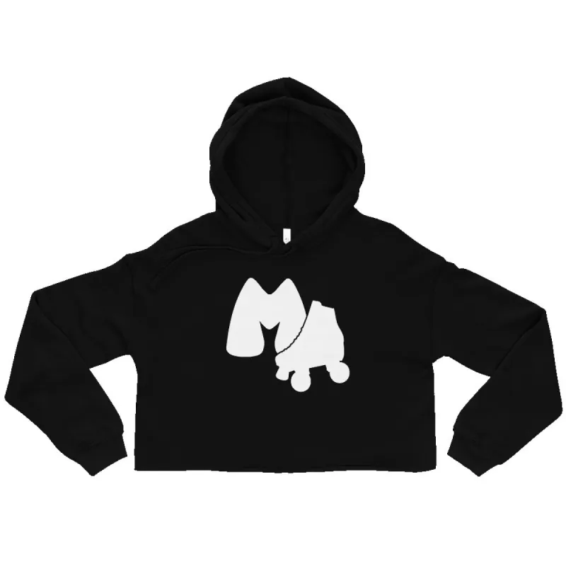 Skate-Cation Crop Hoodie sold by Moxi Skates