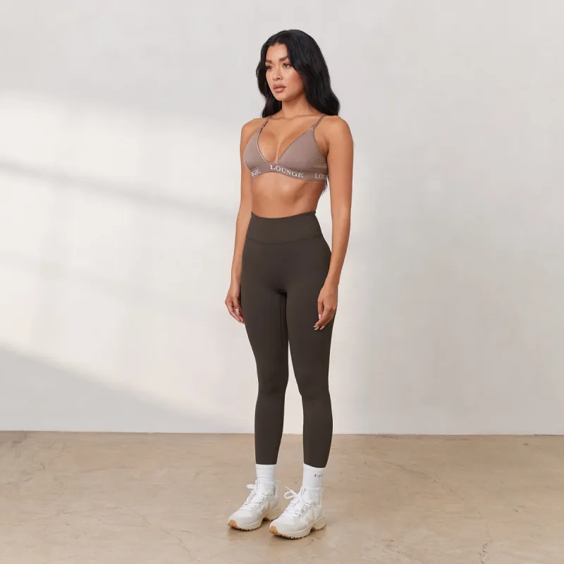 Cosy Ribbed Leggings - Espresso sold by Lounge Underwear