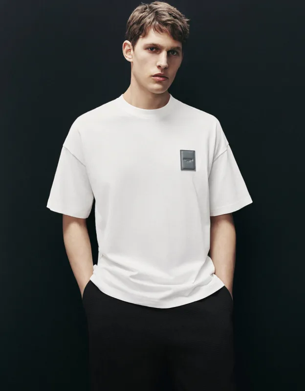 Straight Loose T-Shirt sold by Urban Revivo
