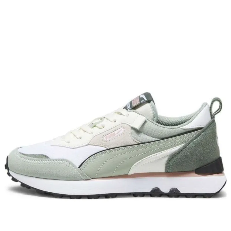 (WMNS) PUMA Future Rider FV Vintage Trainers 'Green White' 387672-30 sold by KicksCrew