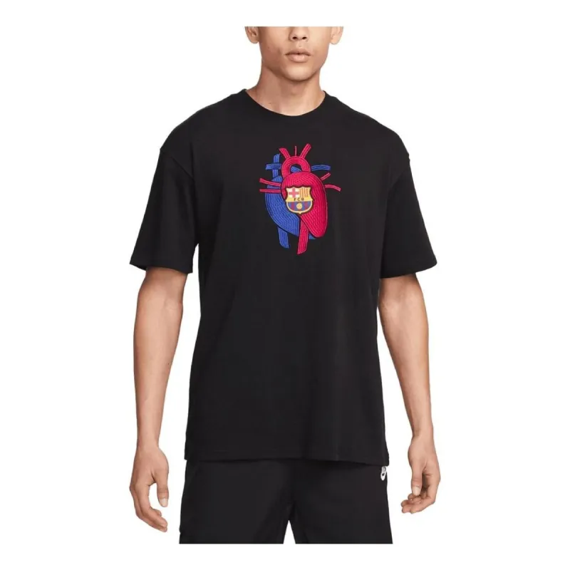 Nike x Patta x Barcelona FC Culers del Mn T-shirt 'Black' FQ1758-010 sold by KicksCrew