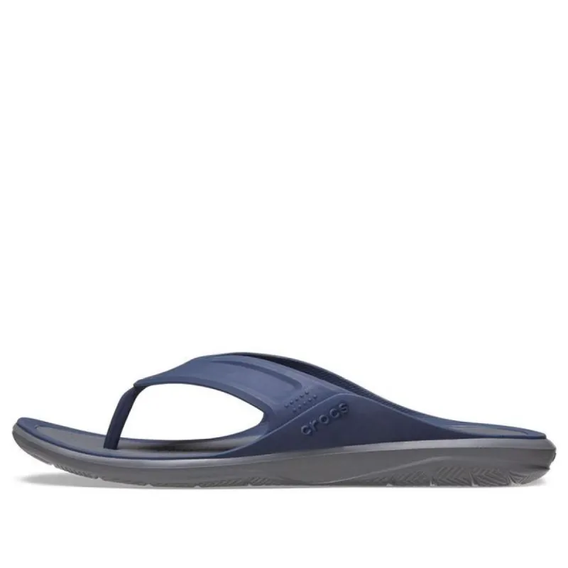 Crocs Swiftwater Wave Flip Flops 'Navy Blue' 206242-4HE sold by KicksCrew