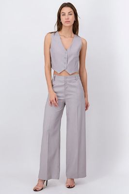 Pantalón sastre pierna amplia sold by Shasa
